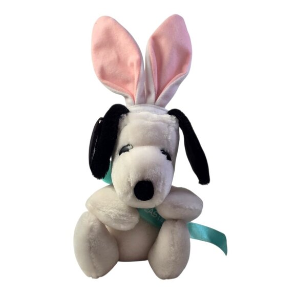 Hallmark Other - Vintage Snoopy Plush Ambassador Hallmark The Easter Beagle Bunny Ears Peanuts